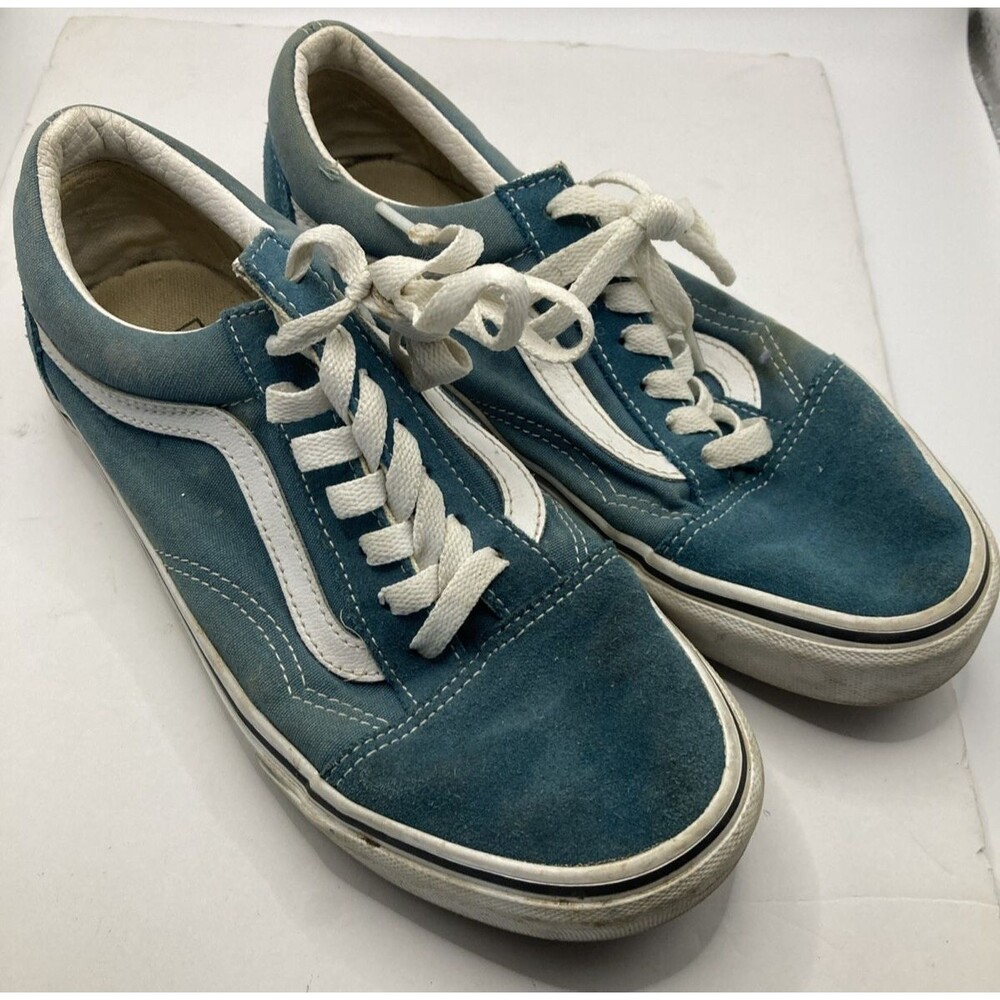 Vans Old Skool Waterfall Teal Bluish Color Unisex Shoes Size Men’s 6 Women’s 7.5